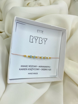 Bransoletka Zodiakalna RYBY kolekcja REGULAR