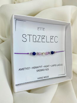 Bransoletka Zodiakalna STRZELEC kolekcja REGULAR