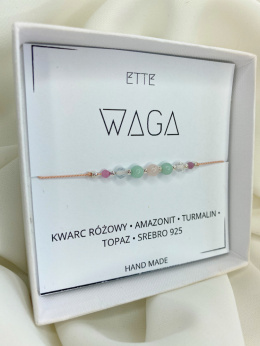 Bransoletka Zodiakalna WAGA kolekcja REGULAR
