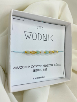 Bransoletka Zodiakalna WODNIK kolekcja REGULAR
