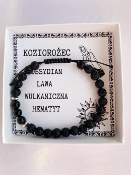 Bransoletka zodiakalna MEN KOZIOROŻEC