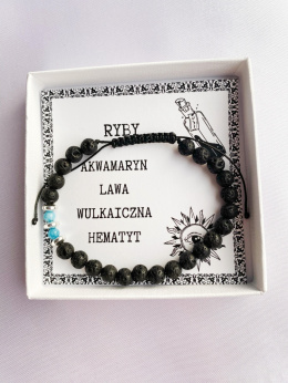 Bransoletka zodiakalna MEN RYBY