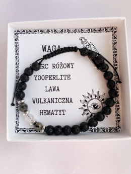 Bransoletka zodiakalna MEN WAGA