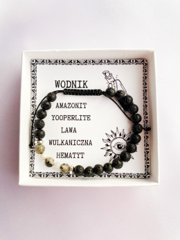 Bransoletka zodiakalna MEN WODNIK