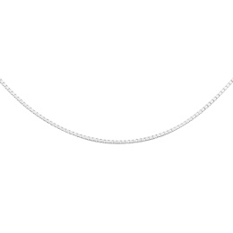 Łańcuszek ozdobny srebrny pr. 925 kostka wenecka, diamentowana, ~0,7 mm, 42cm B23
